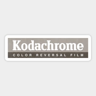 Vintage Kodachrome Sticker